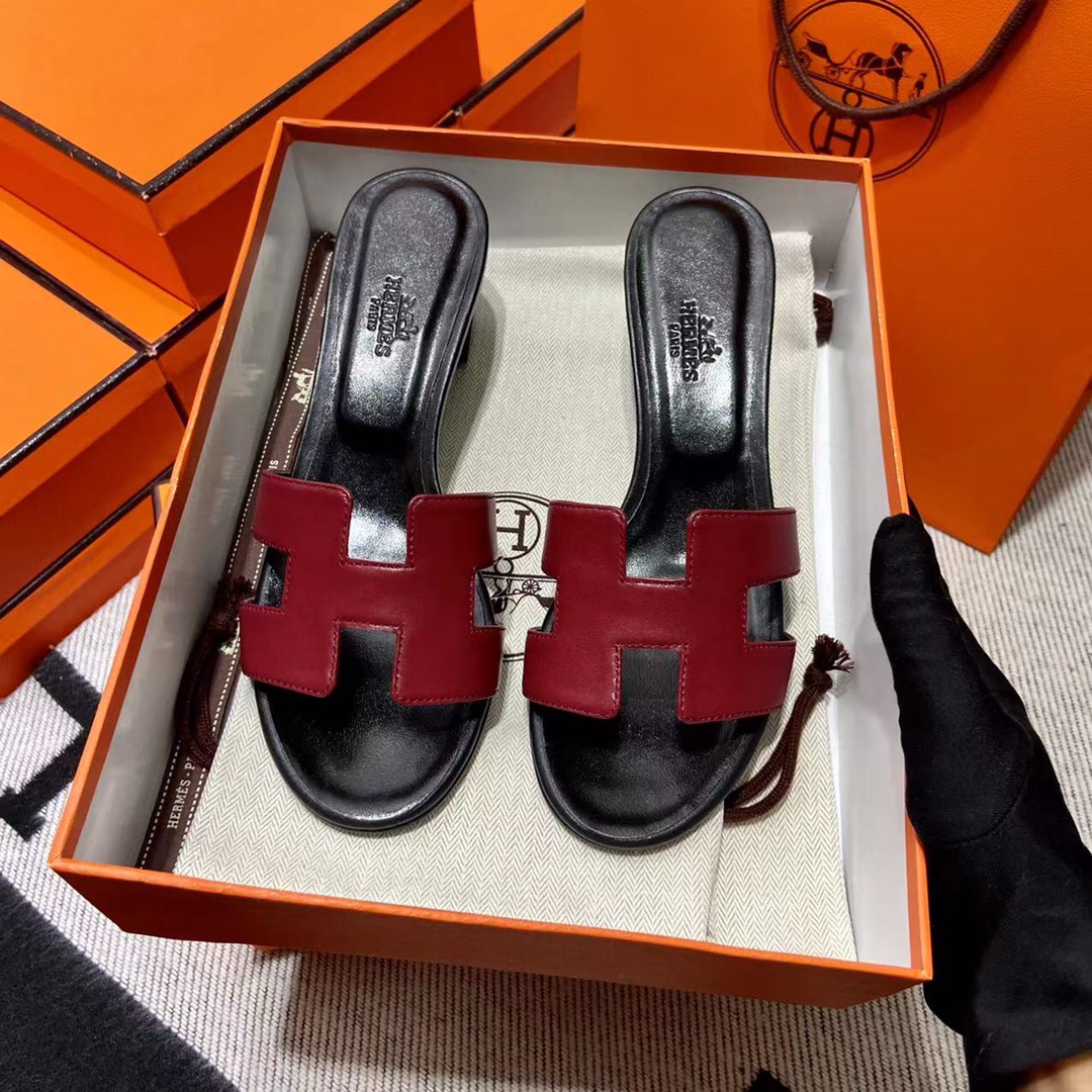 에르메스 올수공 오아시스 슬리퍼 샌들 스위프트 23